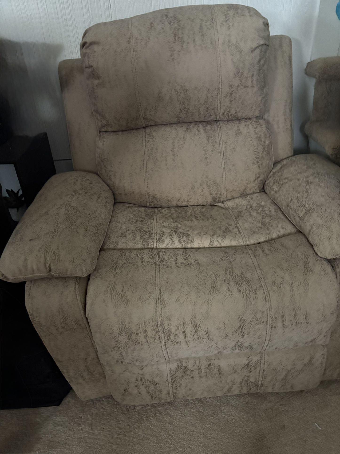 Tan Reclining Chair
