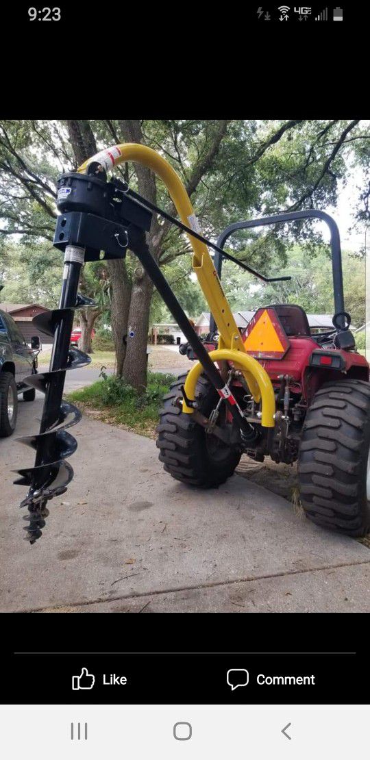 Post hole Digger 3 Point Hitch 