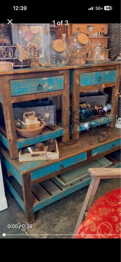 Awesome rustic coffee table 50x30x20T
