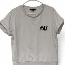 Armani Exchange Thick Shirt with  A|K in front with sparkle on the letters  Excellent Condition  Size Large    If you have any questions about shippin