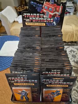1985 Hasbro Transformers Action Cards Series 1