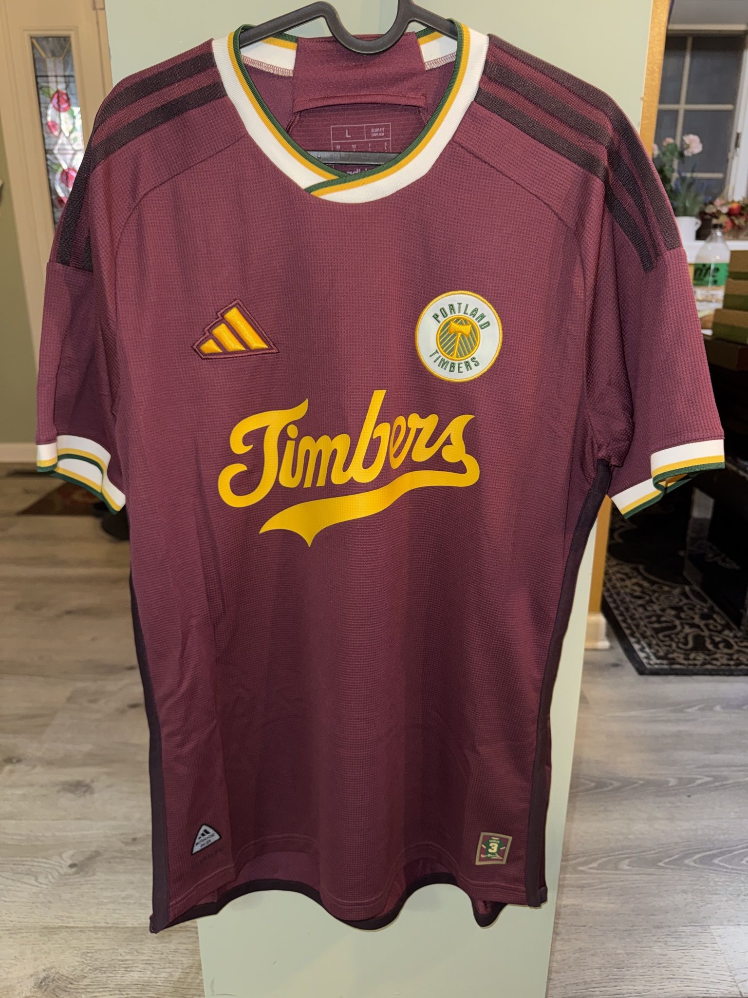  Portland Timbers Special Edition Jersey – Authentic Player Version – Maroon – Size L – Brand New 🏷️🔥 