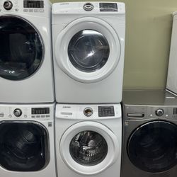 SAMSUNG XL CAPACITY ELECTRIC WASHER & DRYER