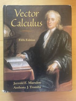 Vector Calculus – 5th Edition (Marsden & Tromba, Hardcover, Fair Condition)