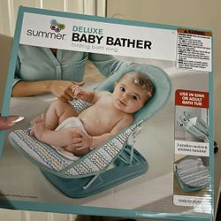 summer deluxe baby bather