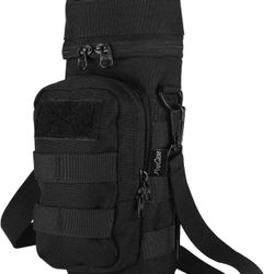 Tactical Travel Water Bottle,Compatible Water Bottle Pouch Outdoor Activities,Kettle Pouch Carry Bag