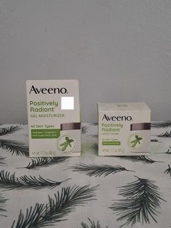 Aveeno Gel Moisturizer & Night 🌙 Cream 