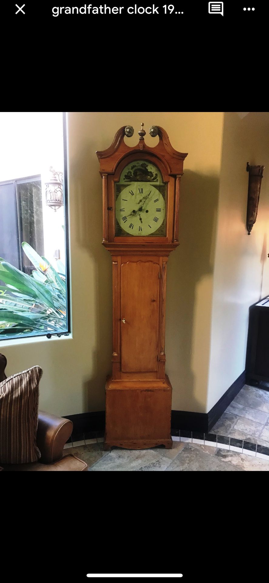 Grandfather Clock - 19th Century - Original Antique
