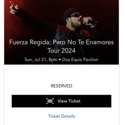 Fuerza Regida tickets For Tonight!!!