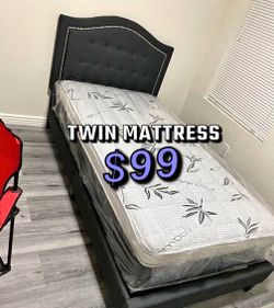 New twin mattress only $100