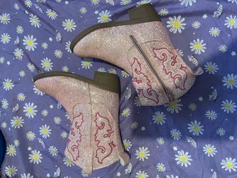 Cowgirl glitter boots