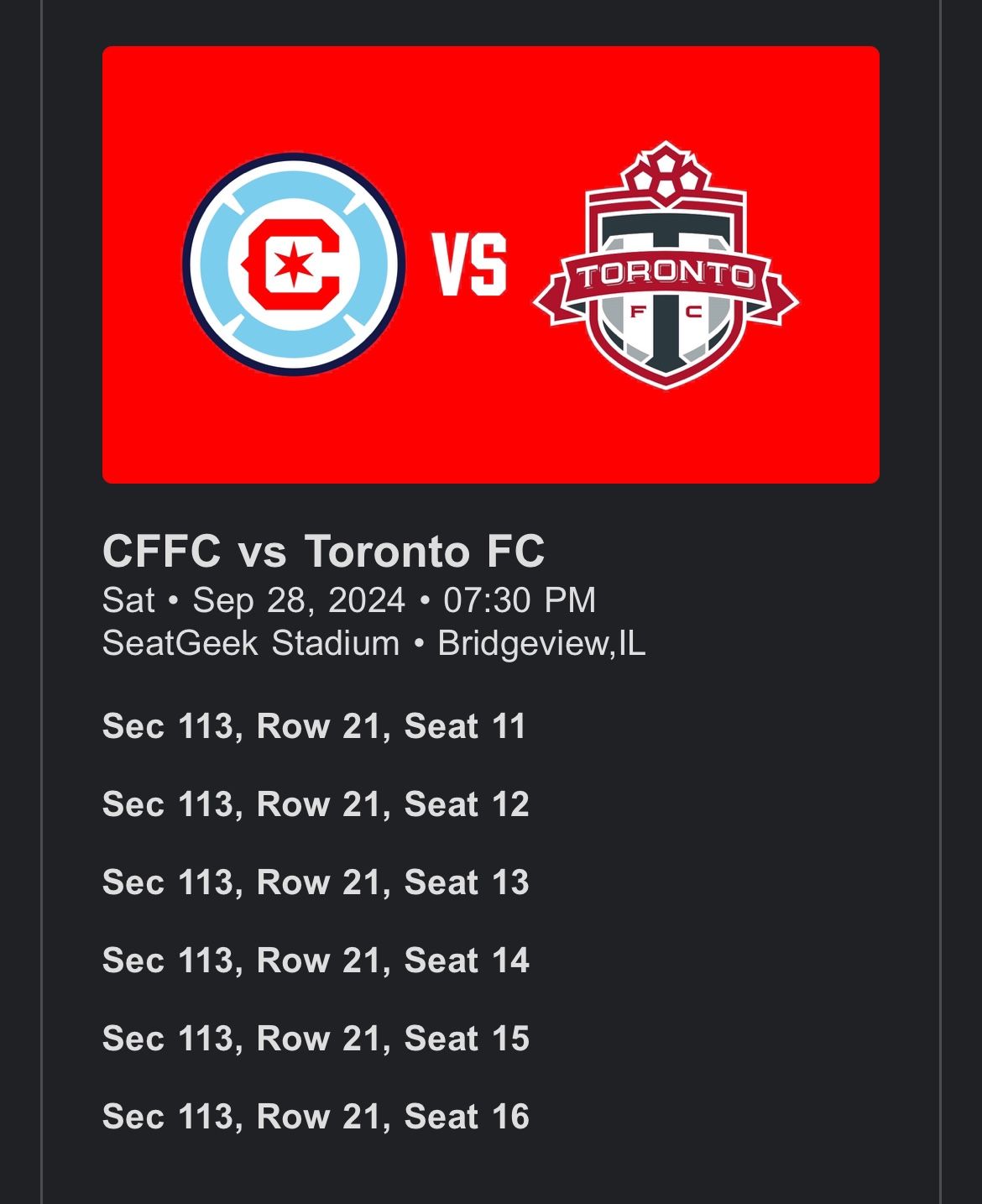 Chicago Fire Tickets