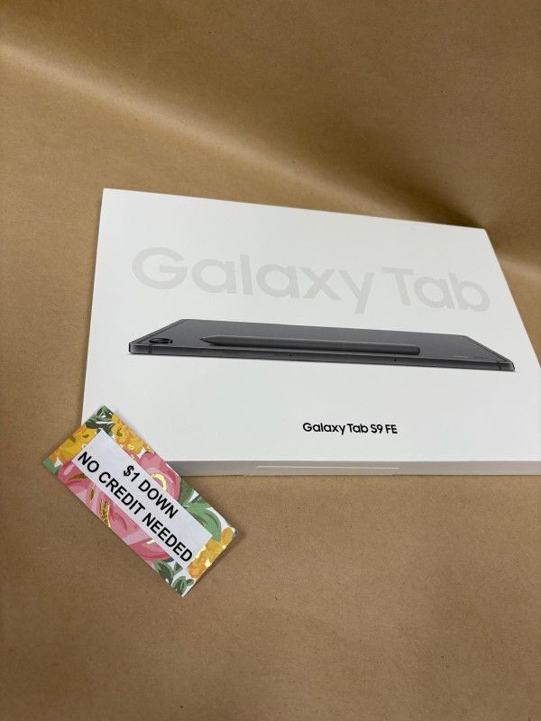 Samsung Galaxy Tab S9 FE Tablet New - Pay $1 today and pay the rest later -