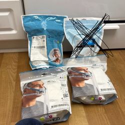 (3) Full Face CPAP Masks 