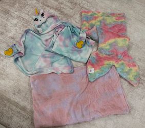 Girls kids sleeping mat blankets