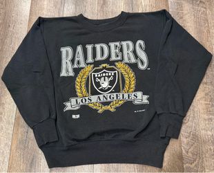 Vintage Los Angeles Raiders Crewneck Sweatshirt size Medium