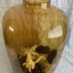 Amber Large Vase