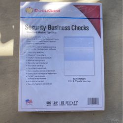 Security Business Checks