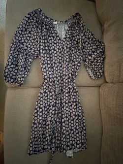 GAP Dress size 14 - belted waist with pockets Navy