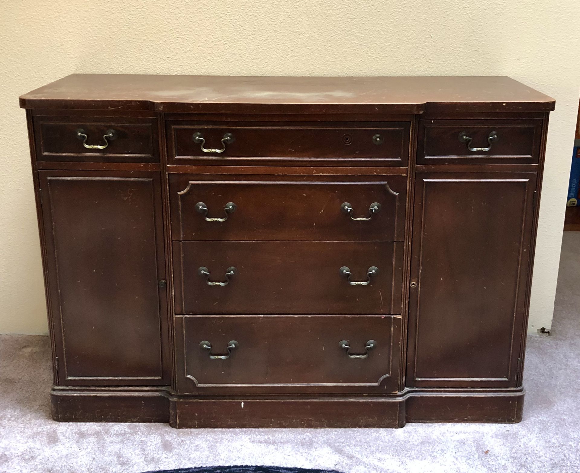 Antique Mahogany Sideboard