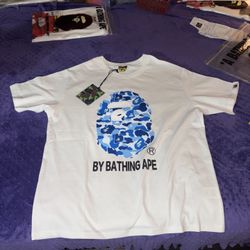 BAPE Blue Camo Shirt