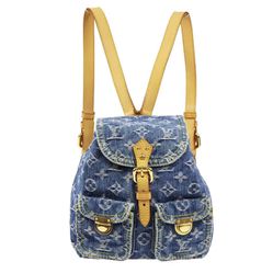 Used, Authentic LOUIS VUITTON Monogram Denim Sac A Dos PM Backpack Blue  M95056 for Sale in Temecula, CA - OfferUp