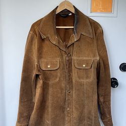 JC Penneys Vintage Mens Suede Jacket 44