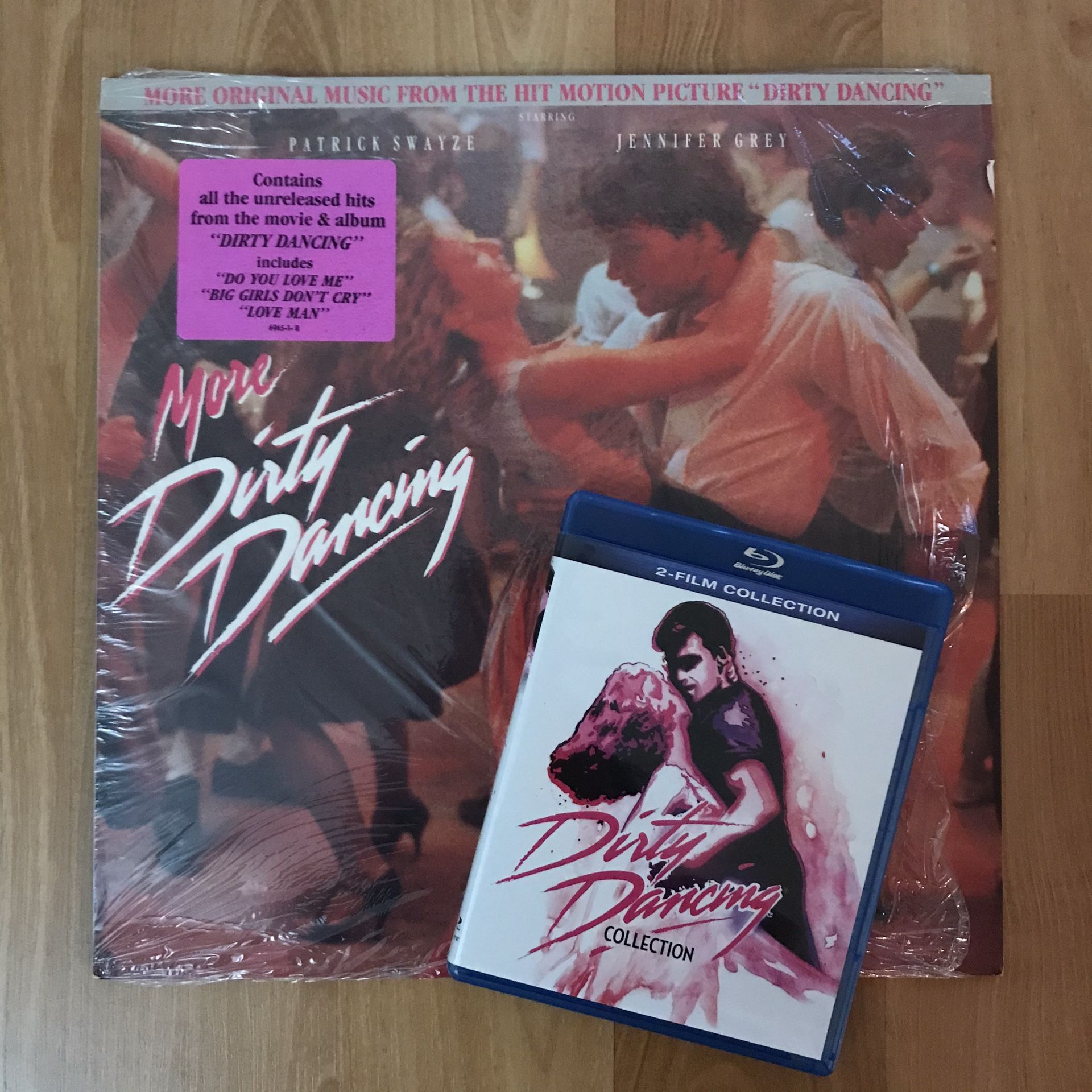 More Dirty Dancing Movie Soundtrack Vinyl LP Record 1988 & Dirty Dancing Blu-ray