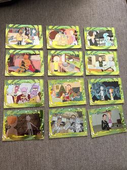 Rick And Marty Cards 40 Piece Total ( Hesperia Ca )