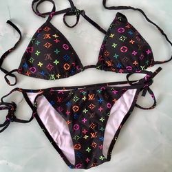 Black String Bikini, XL