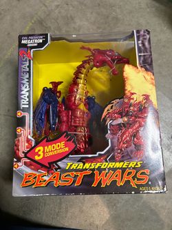 Transformers Beast Wars Evil Predacon Megatron Dragon