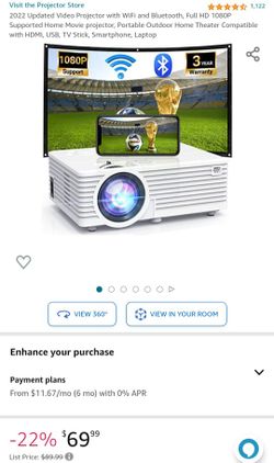 Projector And Screen