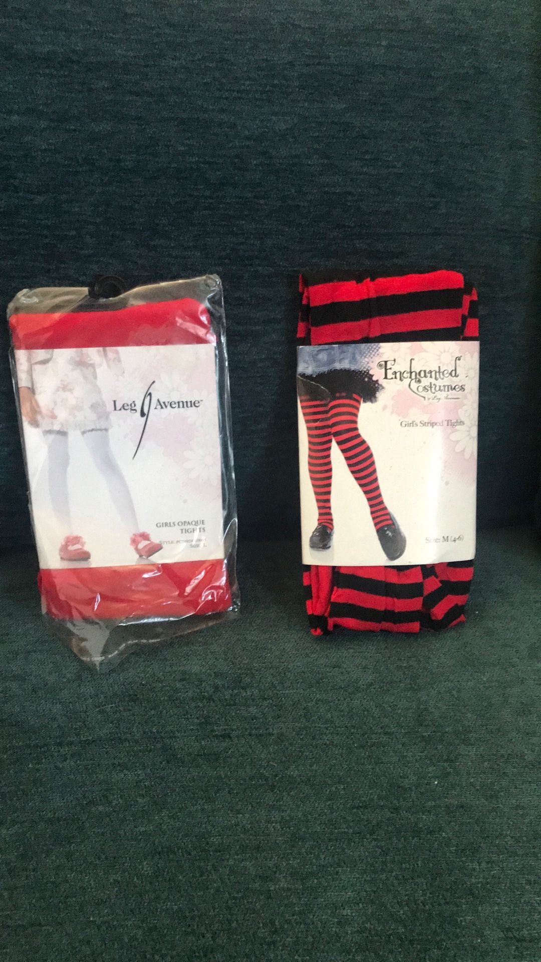 Girls tights 4-6 Med Size In Pics New $5 Each