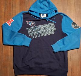 Mens Size Xlarge Tennessee Titans Hoodie pullover Starter Brand