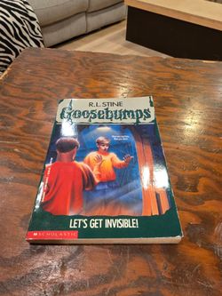Let's Get Invisible! Book