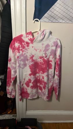 ivory ella,size small, tie-dye pink