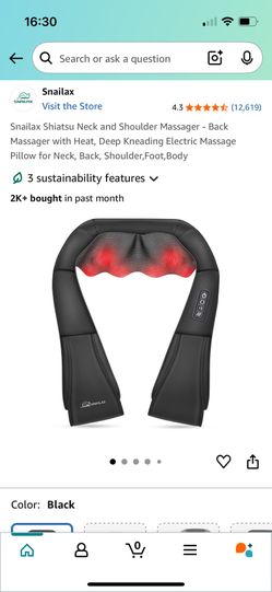 Neck Massager Shiatsu