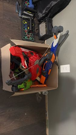 Old Nerf guns needs batteries some