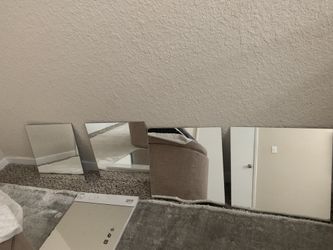 IKEA 12x12 Mirror squares - LOTS