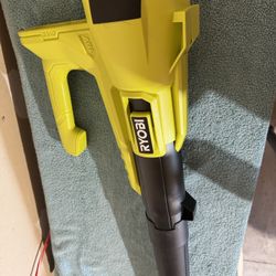 Ryobi 18V Fan Leaf Blower & Ryobi Easy Edge Trimmer With Battery