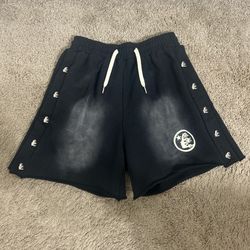 HELLSTAR BLACK SHORTS