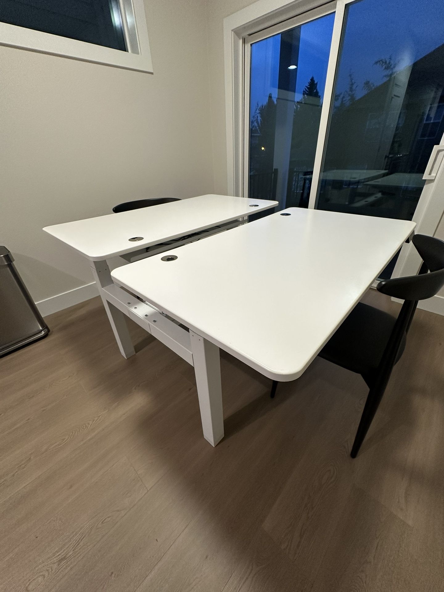 Dual Sit Stand Executive Office Desk