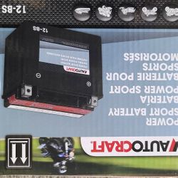 Autocraft PowersportBattery-BIke,Boat. Motercycle 