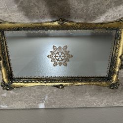 Gold Mirrored Tray