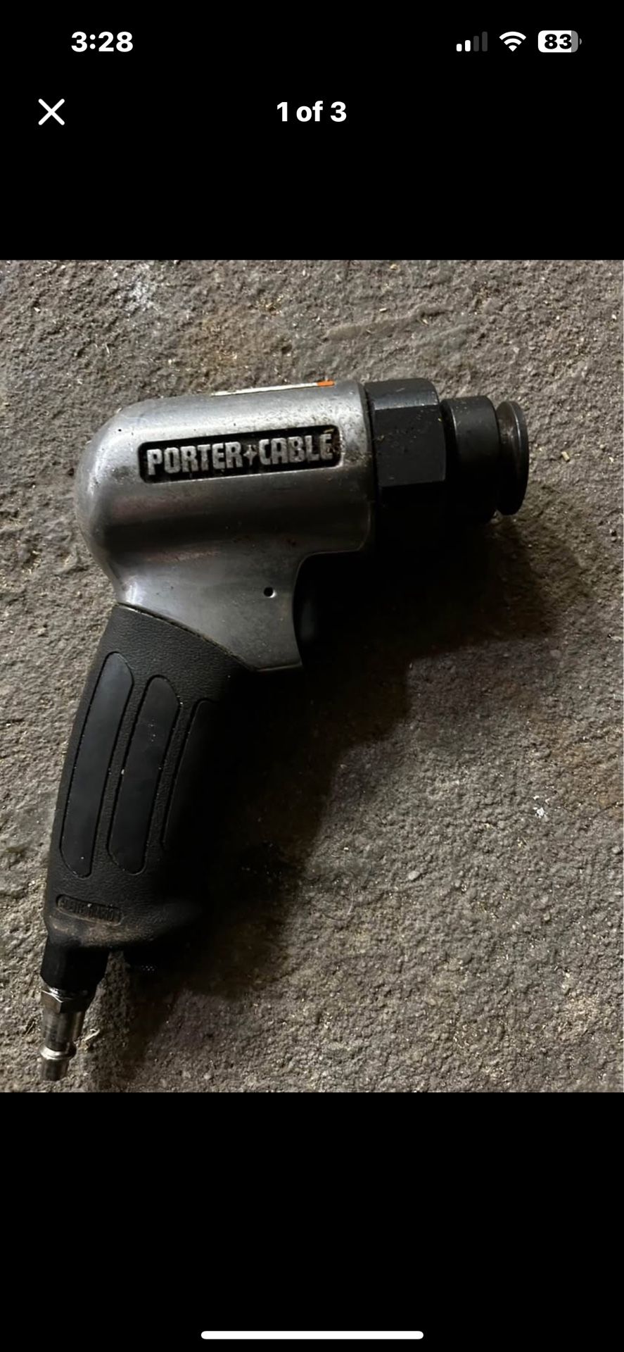 Porter cable PTS2 High Speed Sander Air Tool