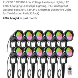 Low Voltage Landscape Lights ( Multicolor)