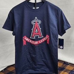 Men's Majestic Los Angeles Angels MLB True Fan Short Sleeve T-Shirt Size Medium