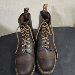 Doc Martens Brown Leather Boots