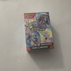 Pokemon TCG SV: Journey Together  BOOSTER BUNDLE (6 PACKS) SEALED, $2 Shipping
