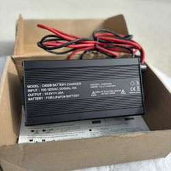 C600B 12V 25A LiFePO4 Lithium Battery Charger – 14.6V